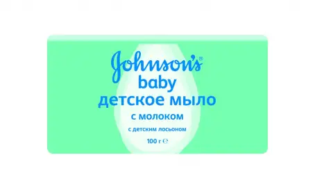 Johnson's Baby (Джонсонс Бэби) мыло детское с молоком, 100 г