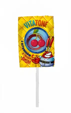 Вітатон (VitaTone) льодяники по 6 г з вітаміном С для дітей, 100 шт.