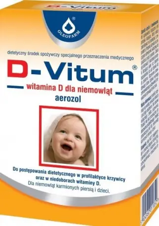 D-VITUM - ДЛЯ ДІТ. 0-6 років 10 мл спрей