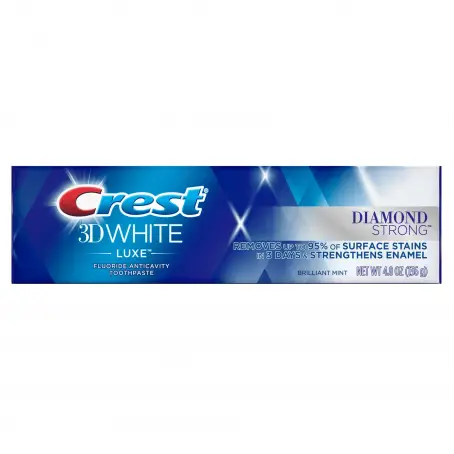 Зубная паста КРЕСТ 3D WHITE LUXE DIAMOND STRON 136 г
