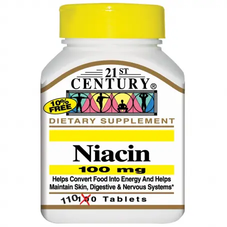 CENTURY НИАЦИН 100 мг ( NIACIN ) С КАЛЬЦИЕМ №110