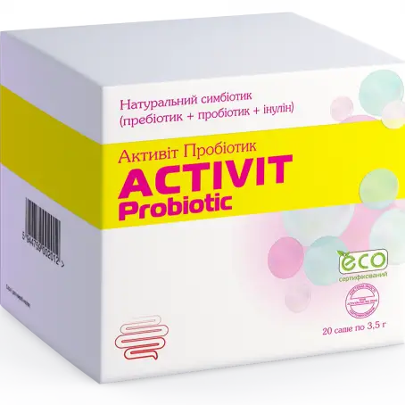 Активит Пробиотик №20 саше, для восстановления и нормализации микрофлоры кишечника