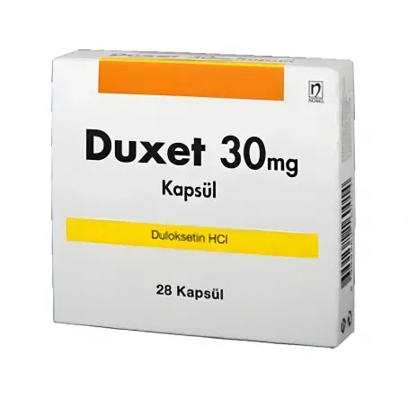 Дюксет 30 мг №28 капсулы кишечнорастворимые