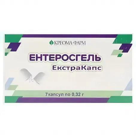 Энтеросгель Экстракапс капсулы по 0,32 г, 7 шт.