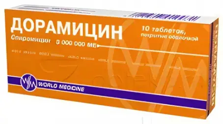 Дораміцин №10 таблетки