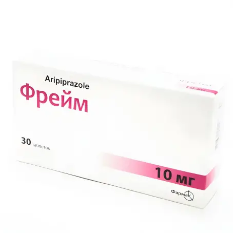 Фрейм 10 мг №30 таблетки - в наличии: 130+ аптек Киев Львов