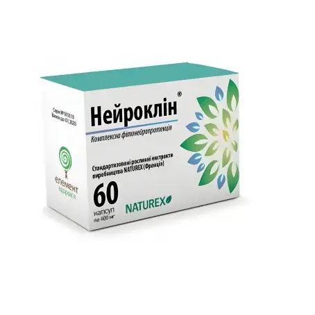 Нейроклин 400 мг №60 капсулы