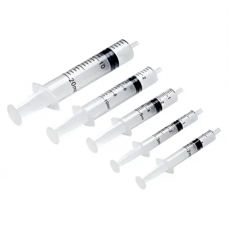 Шприц ін'єкційний 20 мл трикомпонентний Luer голка 21G (0.8х40мм) Vogt Medical