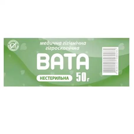 DR.WHITE вата нестерильна ролик, 50 г