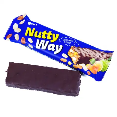Батончик-мюсли Nutty Way 40 г ореховый с фруктами