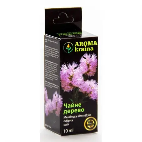 ОЛІЯ ЕФІРНА ЧАЙНЕ ДЕРЕВО AROMA KRAINA 10 мл