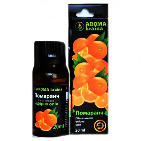 Олія ефірна Aroma kraina Помаранч, 20 мл