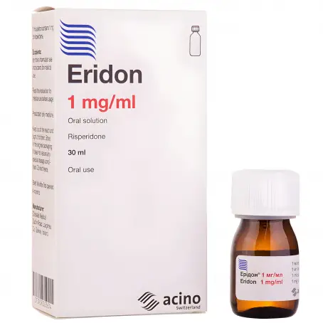 Ерідон 1 мг/мл 30 мл розчин оральний
