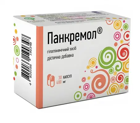 Панкремол 400 мг №30 капсулы