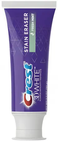 Зубная паста КРЕСТ 3D WHITE STAIN ERASER fresh mint 99 г