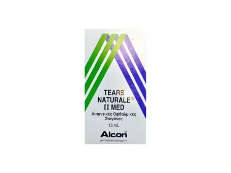 Tears Naturale II MED средство для увлажнения глaз, 15 мл