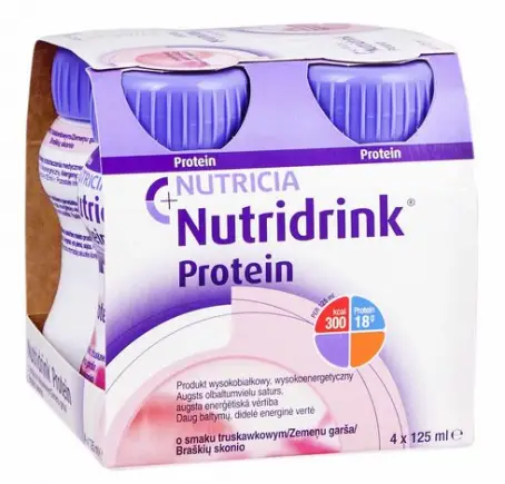 СУМІШ РІДКА NUTRICIA NUTRIDRINK PROTEIN з нейтр. смаком 125 мл №4