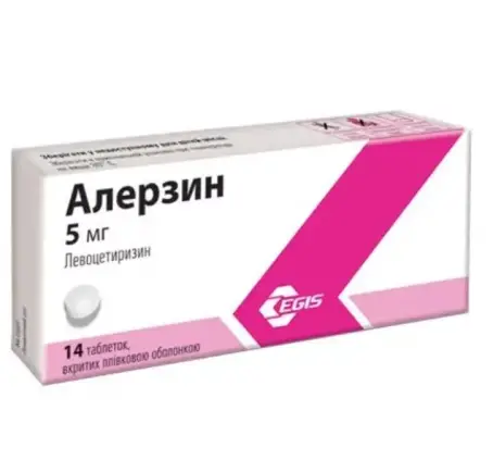 Алерзин 5 мг 14 табл в/о