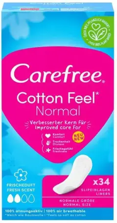 ПРОКЛ CAREFREE Cotton fresh №34 щоден.