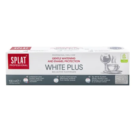  Зубная паста Splat Professional White plus Отбеливание плюс, 100 мл
