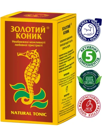 Капсули Золотий коник №100 для потенції і ерекції