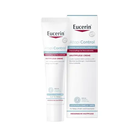 Інтенсивний заспокоюючий крем Eucerin AtopiControl для атопічної шкіри в період загострення, 40 мл