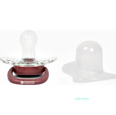 СОСКА ПУСТЫШКА СИЛИКОН. LINDO круглая 12+ (Li401)