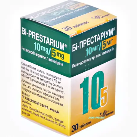 БИ-ПРЕСТАРИУМ 10/5 мг N30 табл.