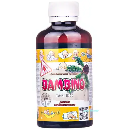 ХВОЙНЫЙ ЭКСТРАКТ BAMBINO Д/ДЕТ. 200 мл