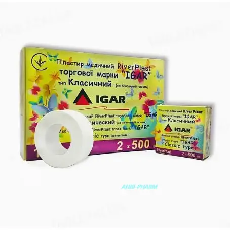 ПЛАСТ. RIVERPLAST IGAR КЛАСИЧ. 2 х 500 см бавовн.