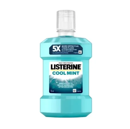 Ополаскиватель для полости рта Listerine Cool Mint Свежая мята Мягкий вкус, 1 л