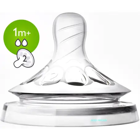 AVENT NATURALS СОСКА МЕДЛЕННЫЙ ПОТОК 1+ мес №2