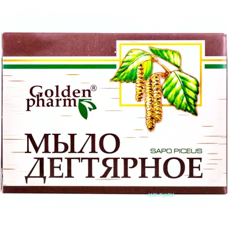МЫЛО ДЕГТЯРНОЕ 70 г (Голден-Фарм/035311)