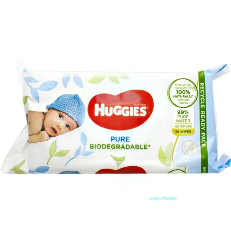 СЕРВ. ВОЛОГІ ДИТ. HUGGIES PURE №56