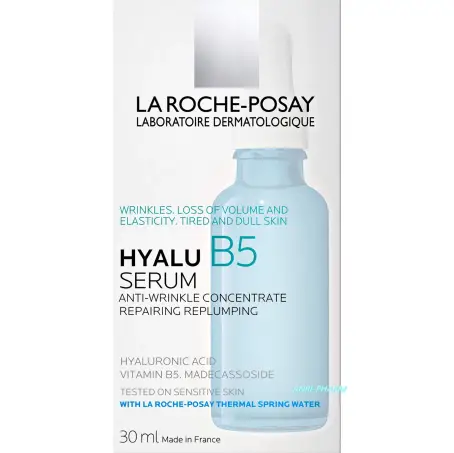 LA ROCHE POSAY ГИАЛУ Б5 СЫВОРОТКА д/кор. морщин и восстан. упруг. д/чув. кожи 30 мл