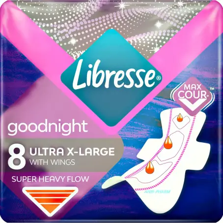 ПРОКЛ LIBRESSE Ultra Thin Goodnight Extra №8