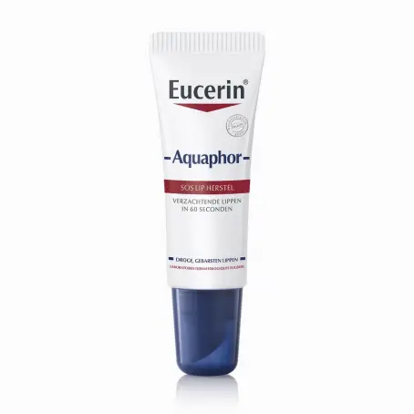 Успокаивающий и восстанавливающий бальзам для губ Eucerin Aquaphor, 10 мл