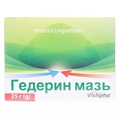 ГЕДЕРИН МАЗЬ 25 г банка