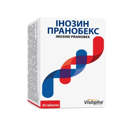 Інозин Пранобекс 500 мг №40 табл.