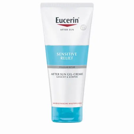 Ультралегкий гель-крем після засмаги Eucerin для обличчя та тіла, 200 мл