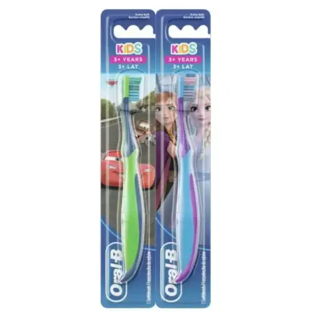 Зубная детская щетка Oral-B Cars/Frozen 3+ Экстра мягкая, 1 шт