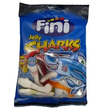 Конфеты жевательные Fini акулы 90г