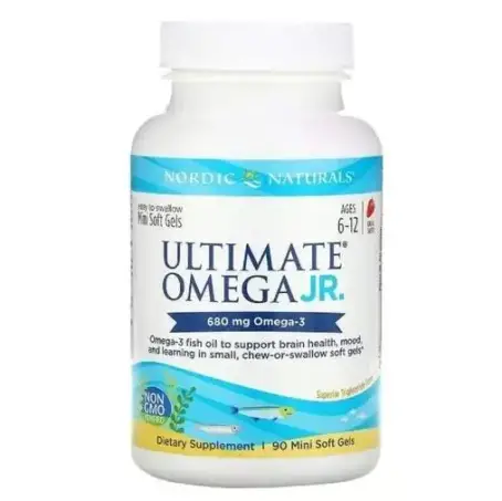 Омега Nordic Naturals Ultimate Omega Junior для підлітків 680 мг, 90 капсул
