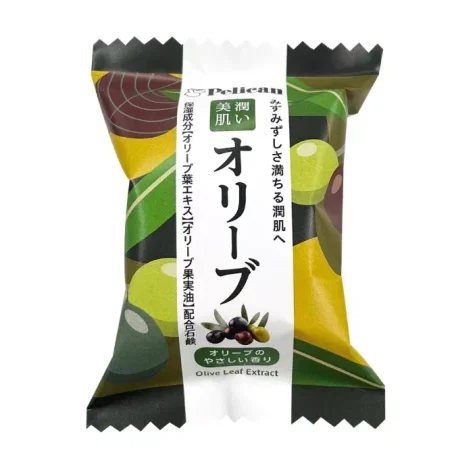 PELICAN Olive мило з екстрактом листя оливи та олії плодів оливи, 80 гр