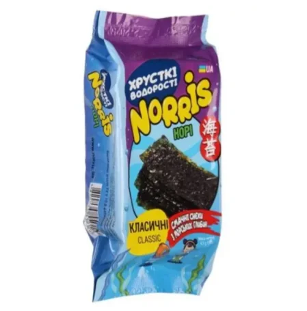 Снеки нори хрустящие NORRIS Классические 4,5 г
