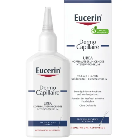 Средство EUCERIN 69658 ДермоКапилляр для сухой и раздраженной кожи головы интенсивный увлажняющий, 100 мл