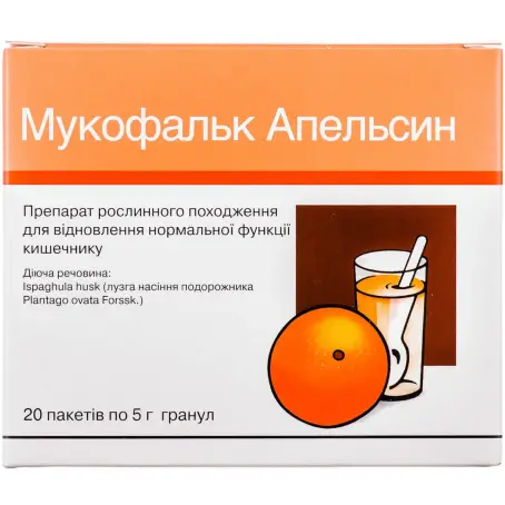 Мукофальк апельсин гранулы пакетик 5 г №20