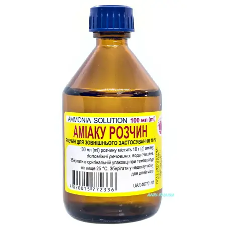 АМІАК 10% 100 мл р-н фл.