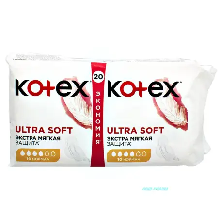 ПРОКЛ KOTEX Ultra Normal soft №20 Duo economy