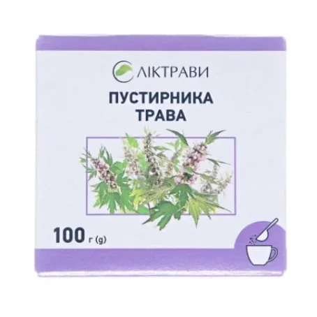 Пустырника трава рез.-прес. по 100 г в пач. с внут. пак.